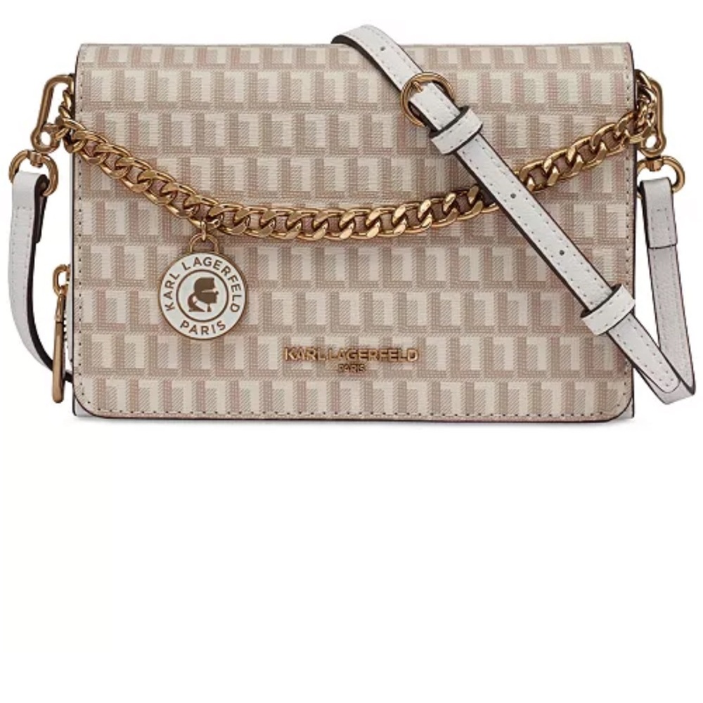 Karl Lagerfeld 

Lourdes Monogram Crossbody